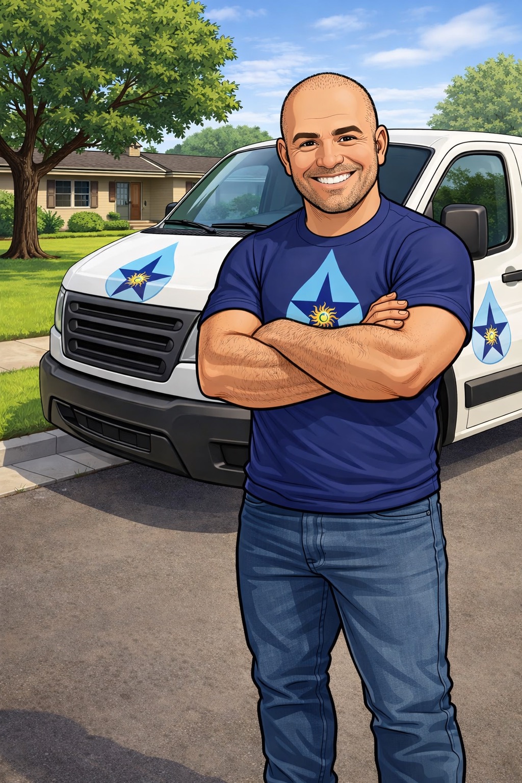 Hristo Panov, ARG Plumbing — Licensed Master Plumber in Houston